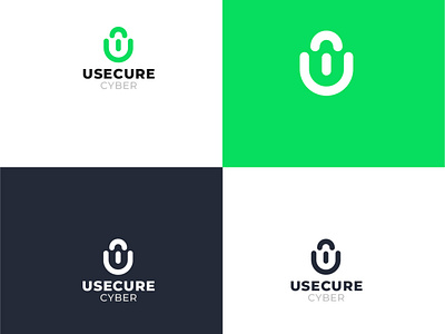 USECURE CYBER Logo Design