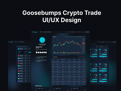 Goosebumps Crypto Trade UI/UX Design