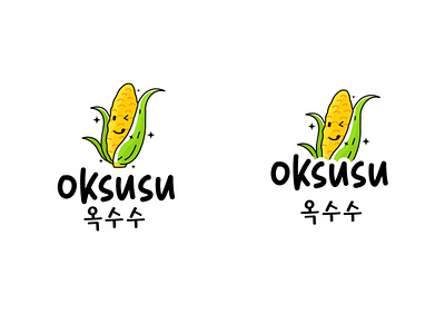 Oksusu: a Korean-inspired Restaurant Logo Concept