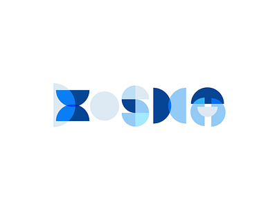 KOSHA Overlay Logo Design branding creative design geometric geometric logo geometry graphic design logo logodesign minimalist logo modern overlay overlay logo shape