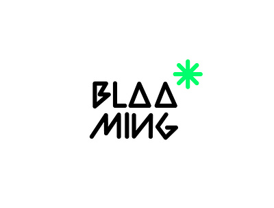 Blooming Logo Design branding design graphic design logo logodesign minimal logo minimalist logo modern