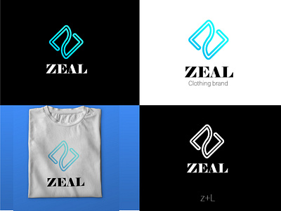 zeal logo for clothing brand Z logo design branding design logo logo design logo design branding logo designer logo mark logos logotype typography