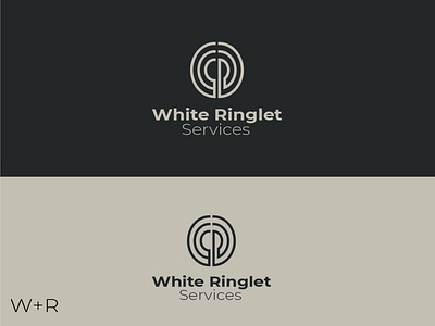 W or R logo design professional business logo design