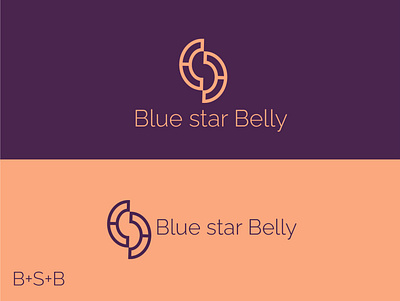 Blue star logo B OR S LOGO DESIGN branding design logo logo design logo design branding logo designer logo mark logos logotype typography