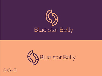 Blue star logo B OR S LOGO DESIGN