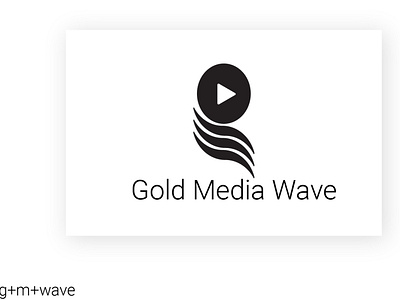 gold media logo designs modern professional logo design