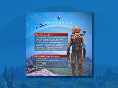 About No Man's Sky...