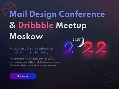 Contest from #Mail Design Conf & Dribbble Meetup 2021 design figma ui
