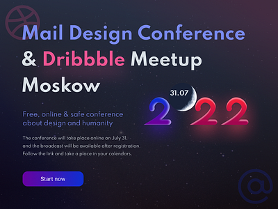 Contest from #Mail Design Conf & Dribbble Meetup 2021