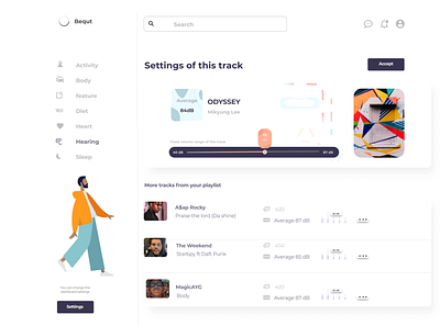 Bequt Ui Dashboard redesigned ui