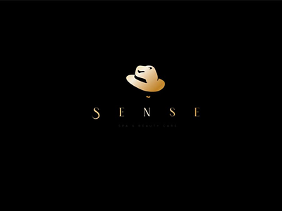 Sense animation branding creative logo design illustrator logo minimal typography vector web