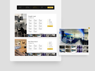 Website Hotel Booking Design