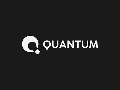 Quantum luminaries logo branding branding concept branding design design illustrator logo minimal negativespace simple design vector