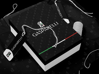 Gasparelli Online Store box brand branding clothes design graphic design illustration logo logotype moon store symbol t shirt tag vector wolf
