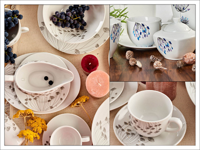pattern on porcelain design