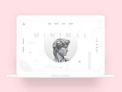 MINIMAL DESIGN PORTFOLIO clean ui design minimal minimalistic ui uidesign ux uxdesign website website design websiteui webui
