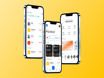 Crypto Wallet App app appdesign application bitcoin clean ui crypto cryptocurrency design ui uidesign ux uxdesign wallet