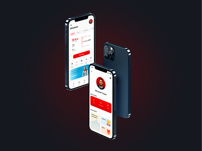 Vodafone Idea App Redesign android aplication app appdesign clean ui dark design ios mobile smartphone ui uidesign ux uxdesign