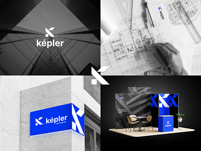 Kepler Architect | Social Assets 2d 3d adobeillustrator architect booth design branding branding design branding elements color design designtalks digitalart graphic design illustration logo minimal stationary