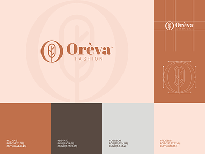 Oreva Fashion | Logo Design adobeillustrator branding branding design color color palate corporate design designtalks digitalart fashion fashioninsta identity illustration logo minimal social