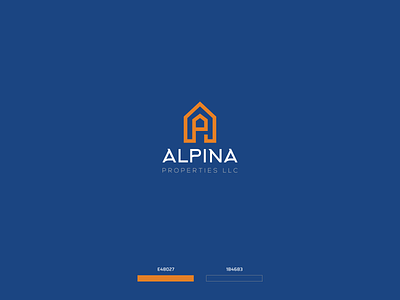 Alpina Properties | Logo Design adobeillustrator branding branding design color design designtalks digitalart illustration logo minimal