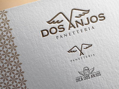 Dos Anjos - Brand identity brand identity graphic design illustration logo logo design mascot design visual identity