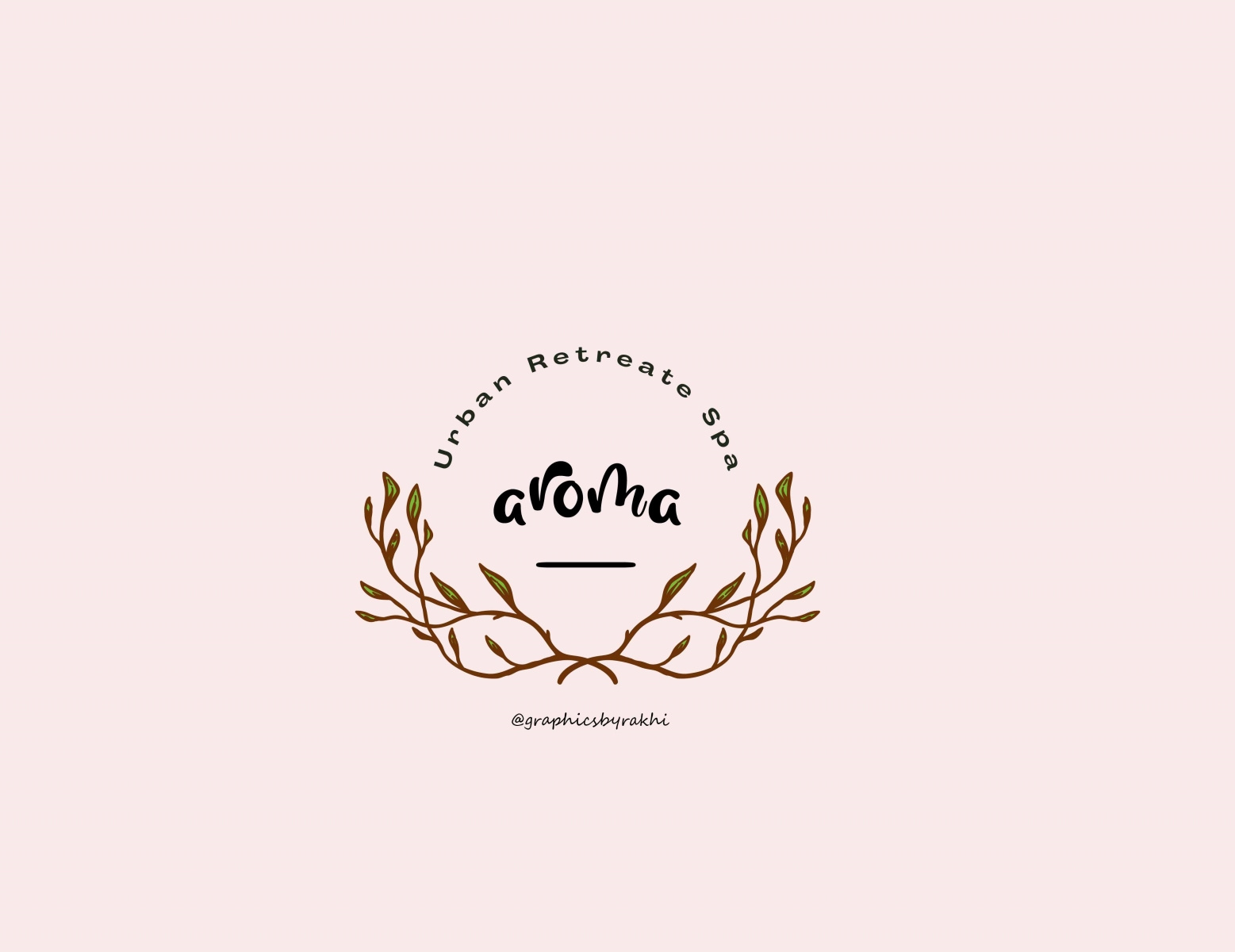 aroma logo by graphics by rakhi on Dribbble