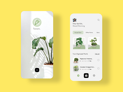 Plant App (Part 1) aplikasi tanaman exploration mobile design plant ui ui design