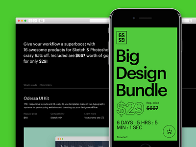 💥 Big Design Bundle – Website bundle ui kits website wireframes