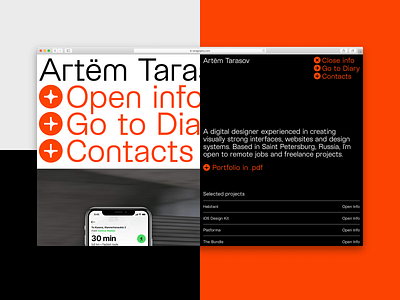 Taragraphy.com – Updated grid typography web deisgn webflow