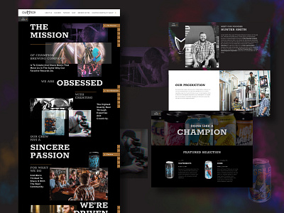 web design // craft brewery