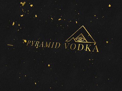 PyramidVodka branding design icon illustrator logo vector