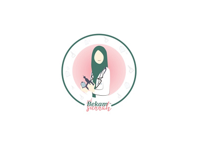 Muslim Medical Icon Logo animation branding community dribbble dribbble invite icon illustration logo