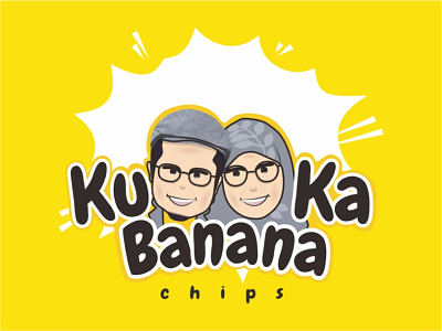 Banana Chips Logo animation branding community dribbble dribbble invite icon logo