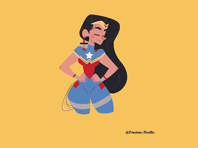 wonder woman illustration