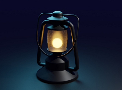 Lantern Light 💡 3d 3dlighting 3drender art3d blender blender3d lantern3d lightblender modeling