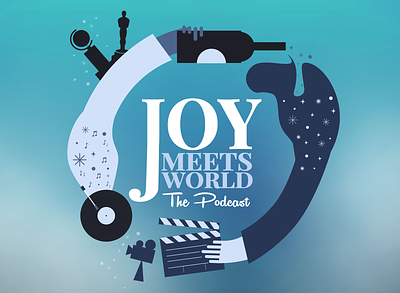 Joy Meets World Logo adobe illustration adobe illustrator design logo