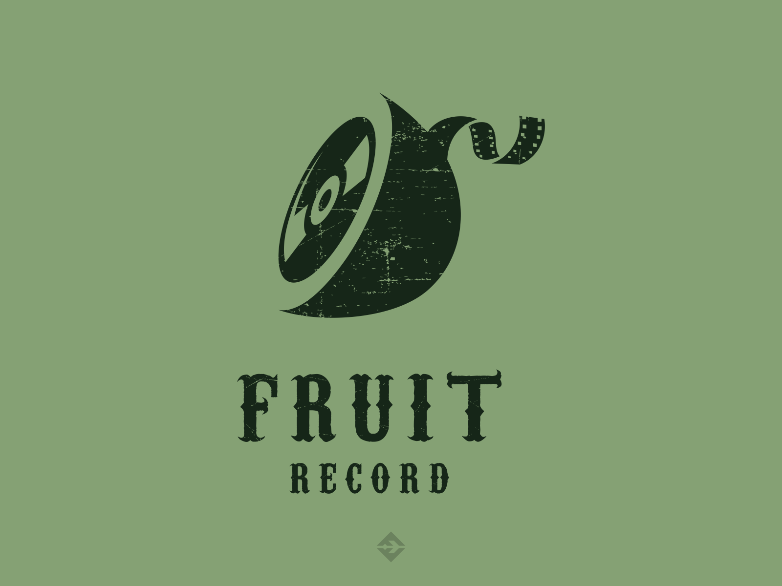 Fruit Record by Faazadesigns on Dribbble