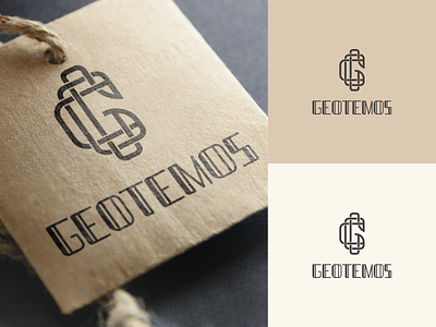 Geotemos branding classic design flat graphic design illustration logo typography vector vintage