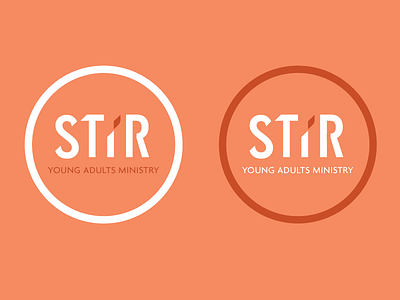 Stir Young Adult Ministry church ministry logo