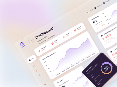 Dashboard UI - User & Finance management