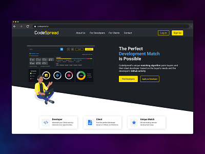 CodeSpread WordPress Website css developer development front end html php scss theme ui ux web design webdesign wordpress