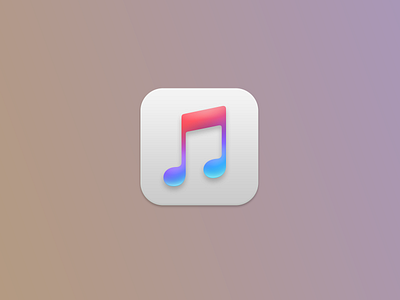 If iTunes has that Big Sur bevel, drop shadow, and underglow