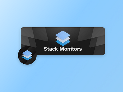 Stack Monitors Branding art branding design graphic design graphic designer graphics illustrator logo minimal shoes vector web website