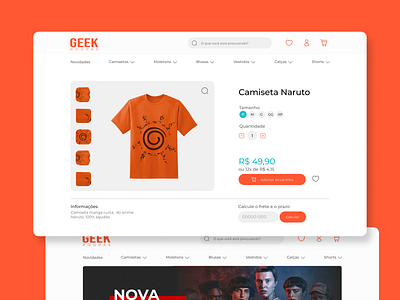 UI página de Produto - Desafio Daily UI da tribo Criativa design ui ux