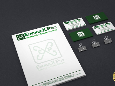 EnergieX Pro brand design corporate logo design
