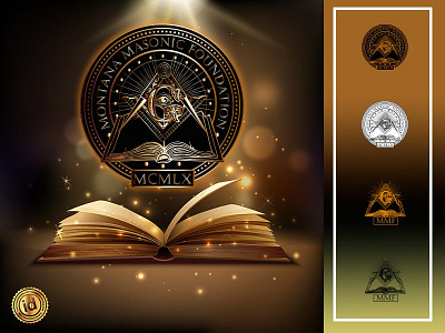 Montana Masonic Foundation branding branding design corporate logo logo design logodesign masonic vector