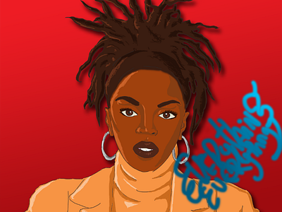 L Boogie adobe black draw drawing illustration music photoshop red