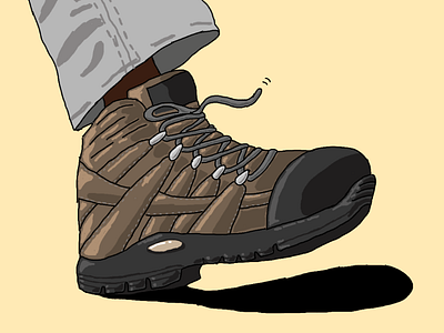 Working Man art boots design drawing illustration illustrations minimalist photoshop shoes sketch sketches