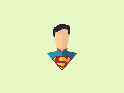 Superman animation character dc design illustration illustrator minimal superman